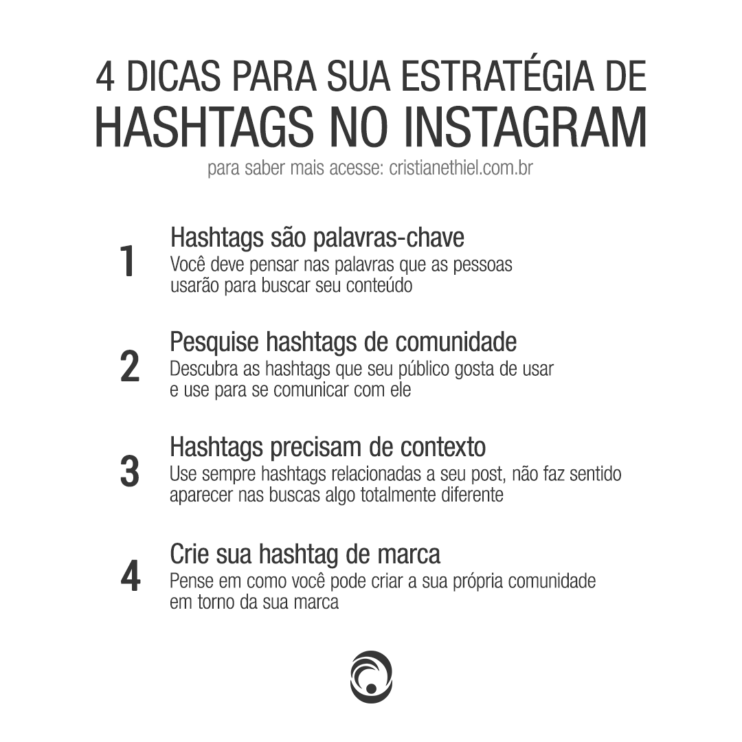 4 Dicas para Sua Estratégia de Hashtags no Instagram